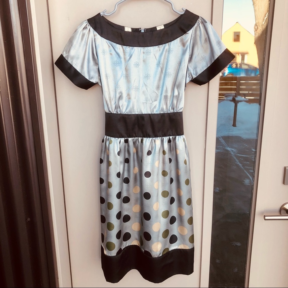 Anthropologie Polka Dot Dress-Nick & Mo
